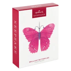 Hallmark Brilliant Butterflies Ornament -Hallmark Pink and Purple Butterfly Keepsake Ornament 1799QXR8077 04