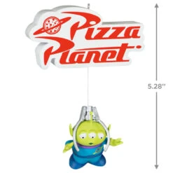 Hallmark Disney/Pixar Toy Story I Have Been Chosen Ornament With Sound And Motion -Hallmark Pizza Planet Alien Claw Game Keepsake Ornament 2199QXD6699 03