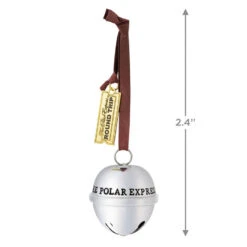 Hallmark The Polar Express™ Santa's Sleigh Bell 2023 Metal Ornament -Hallmark Polar Express Sleigh Bell Keepsake Ornament 1799QXI6069 03