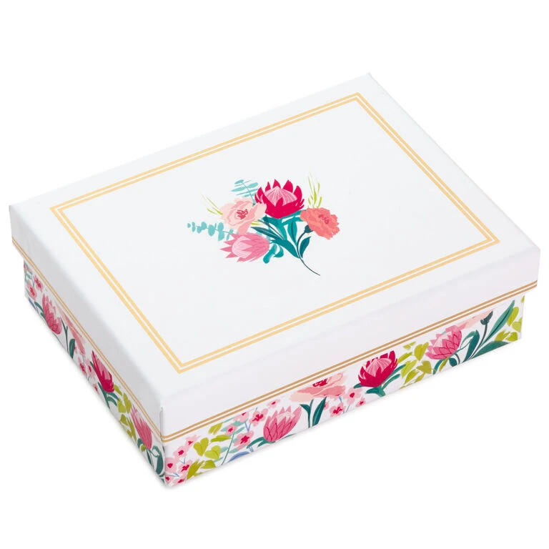 Hallmark Pretty Floral Assorted Blank Thank-You Notes, Box Of 24 3 Hallmark Pretty Floral Assorted Blank Thank-You Notes, Box Of 24