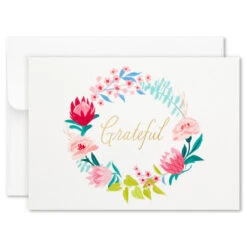 Hallmark Pretty Floral Assorted Blank Thank-You Notes, Box Of 24 16 Hallmark Pretty Floral Assorted Blank Thank-You Notes, Box Of 24 -Hallmark Pretty Floral Assorted Blank ThankYou Notes in Box 1499TYN2424 05