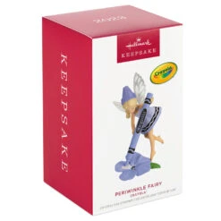 Hallmark Crayola® Periwinkle Fairy Ornament 11 Hallmark Crayola® Periwinkle Fairy Ornament -Hallmark Purple Fairy With Crayola Crayon Keepsake Ornament 1899QXI7337 04