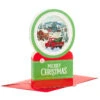 Hallmark Red Truck Snow Globe Musical 3D Pop-Up Christmas Card With Motion -Hallmark Red Truck Snowglobe 3D PopUp Music Motion Christmas Card 1299XOD9992 01