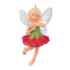 Hallmark Fairy Messengers Carnation Fairy Ornament 1 Hallmark Fairy Messengers Carnation Fairy Ornament -Hallmark Red and Green Fairy Keepsake Ornament 1499QXR8007 01