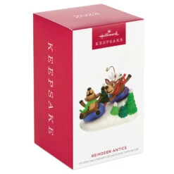 Hallmark Reindeer Antics Ornament -Hallmark Reindeer on Snow Tubes Keepsake Ornament 2499QGO2747 04