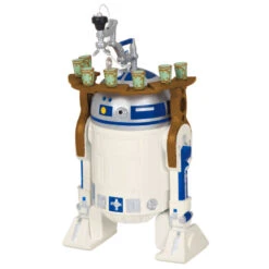 Hallmark Star Wars: Return Of The Jedi™ Drink-Serving Droid Ornament -Hallmark Return of Jedi Drink Droid Keepsake Ornament 1999QXE3299 06