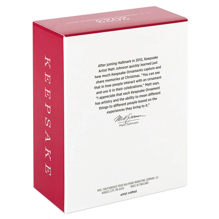 Hallmark Rocking Horse Memories 2023 Ornament 7 Hallmark Rocking Horse Memories 2023 Ornament - Image 5