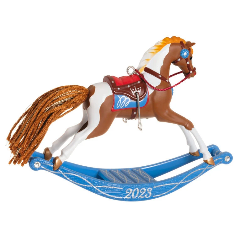 Hallmark Rocking Horse Memories 2023 Ornament 8 Hallmark Rocking Horse Memories 2023 Ornament - Image 6