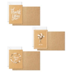 Hallmark Rustic Floral Boxed Blank Thank-You Notes Assortment, Pack Of 48 10 Hallmark Rustic Floral Boxed Blank Thank-You Notes Assortment, Pack Of 48 -Hallmark Rustic Floral Assorted Boxed ThankYou Cards 5STZ1160 03