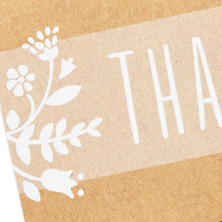 Hallmark Rustic Floral Boxed Blank Thank-You Notes Assortment, Pack Of 48 6 Hallmark Rustic Floral Boxed Blank Thank-You Notes Assortment, Pack Of 48 - Image 4