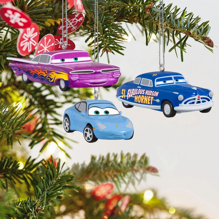 Hallmark Mini Disney/Pixar Cars Radiator Springs Pals Ornaments, Set Of 3 4 Hallmark Mini Disney/Pixar Cars Radiator Springs Pals Ornaments, Set Of 3 - Image 2