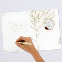 Hallmark Spirit Of Christmas Musical 3D Pop-Up Christmas Card With Light -Hallmark Santa Shadow Box 3D PopUp Music Light Christmas Card 1099XOD4034 08