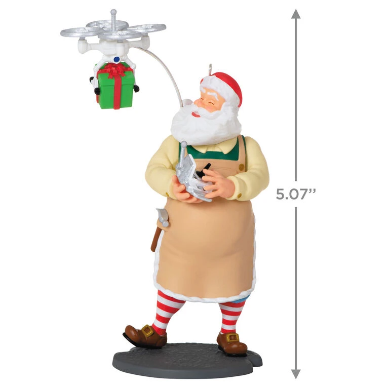 Hallmark Toymaker Santa Ornament 5 Hallmark Toymaker Santa Ornament - Image 3