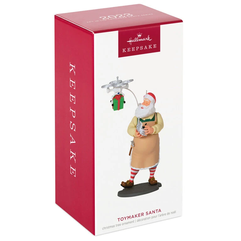 Hallmark Toymaker Santa Ornament 6 Hallmark Toymaker Santa Ornament - Image 4
