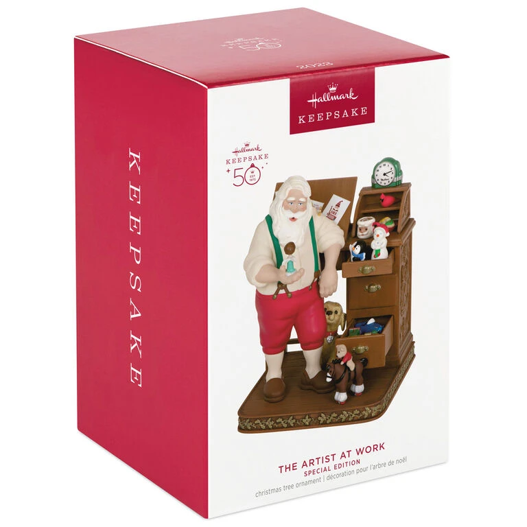 Hallmark The Artist At Work Special Edition Exclusive Ornament 6 Hallmark The Artist At Work Special Edition Exclusive Ornament - Image 4