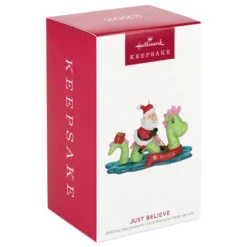 Hallmark Just Believe Ornament -Hallmark Santa on Loch Ness Monster Keepsake Ornament 2199QGO2859 04
