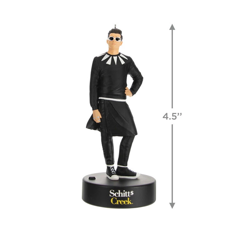 Hallmark Schitt's Creek® David Rose Ornament 5 Hallmark Schitt's Creek® David Rose Ornament - Image 3