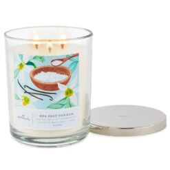 Hallmark -Hallmark Sea Salt Vanilla 3Wick Jar Candle 1BGC1064 02