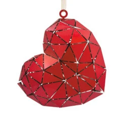 Signature Heart Metal Hallmark Ornament 9 Signature Heart Metal Hallmark Ornament -Hallmark Signature Heart Metal Christmas Ornament 1HDL2172 06