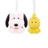 Better Together Snoopy And Woodstock Magnetic Hallmark Ornaments, Set Of 2 -Hallmark Snoopy and Woodstock Christmas Ornaments 3HCM2133 01