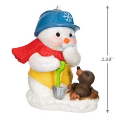 Hallmark Snow Buddies 2023 Ornament 10 Hallmark Snow Buddies 2023 Ornament -Hallmark Snowman and Gopher Keepsake Ornament 1799QXR8037 03