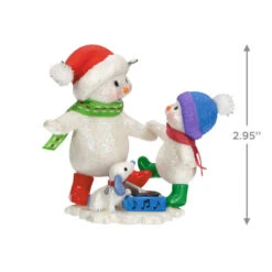 Hallmark Making Memories Dancing To The Beat Ornament 10 Hallmark Making Memories Dancing To The Beat Ornament -Hallmark Snowmen Dancing Keepsake Ornament 1799QXR8059 03