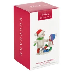 Hallmark Making Memories Dancing To The Beat Ornament 11 Hallmark Making Memories Dancing To The Beat Ornament -Hallmark Snowmen Dancing Keepsake Ornament 1799QXR8059 04