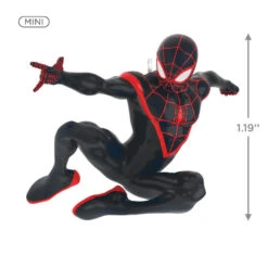 Hallmark Mini Marvel Spider-Man And Miles Morales Ornaments, Set Of 2 -Hallmark Spiderman Miles Morales Keepsake Ornaments 1999QXM9337 05