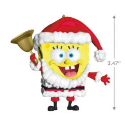 Hallmark Nickelodeon SpongeBob SquarePants Santa Ornament -Hallmark SpongeBob Santa Keepsake Ornament 1899QXI7367 03
