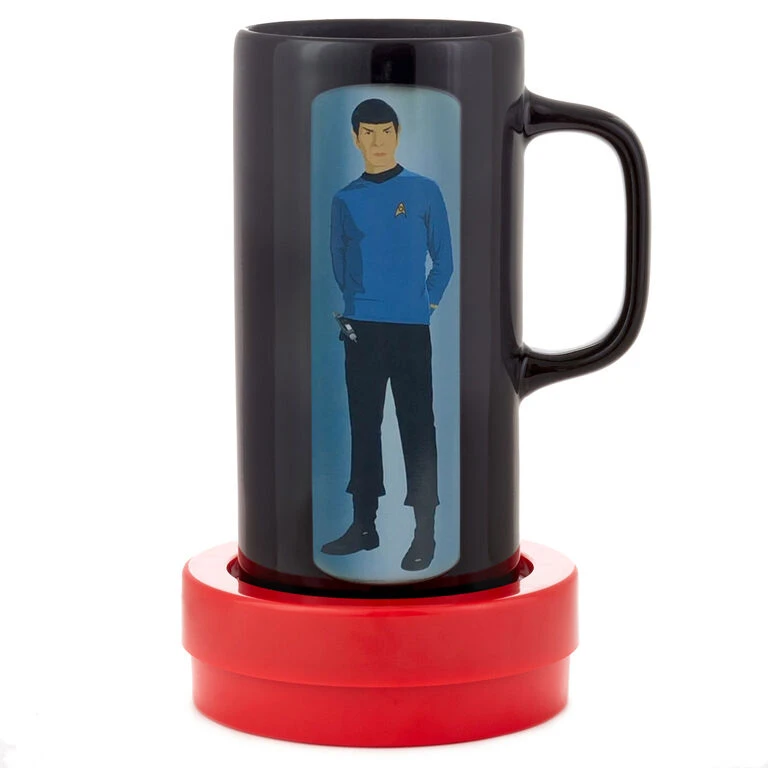 Hallmark Star Trek™ Spock Transporter Color-Changing Mug With Sound, 13 Oz. 3 Hallmark Star Trek™ Spock Transporter Color-Changing Mug With Sound, 13 Oz.