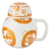 Hallmark Star Wars™ BB-8™ Mug With Sound, 14 Oz. 1 Hallmark Star Wars™ BB-8™ Mug With Sound, 14 Oz. -Hallmark Star Wars BB8 Ceramic Mug With Sound Effects Lid 1SHP2167 01