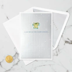 Hallmark Star Wars: The Mandalorian™ Grogu™ Warm Wishes 3D Pop-Up Holiday Card -Hallmark Star Wars The Mandalorian Grogu 3D PopUp Holiday Card 1499XXH9985 06