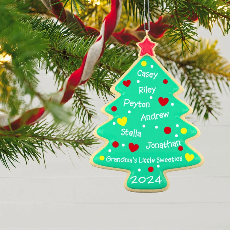Hallmark Sweet Memories Cookie Tree Personalized Ornament 4 Hallmark Sweet Memories Cookie Tree Personalized Ornament - Image 2