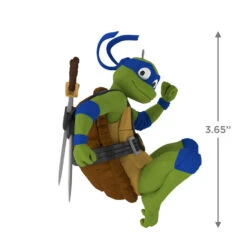 Hallmark Teenage Mutant Ninja Turtles: Mutant Mayhem Leonardo Ornament -Hallmark TMNT Mutant Mayhem Leonardo Keepsake Ornament 1899QXI7369 03