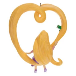 Hallmark Disney Tangled Rapunzel's Heart Of Gold Ornament -Hallmark Tangled Rapunzel and Pascal Keepsake Ornament 1899QXD6557 06