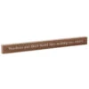 Hallmark Teachers Put Their Heart Wood Quote Sign, 23.5x2 -Hallmark Teachers Put Their Heart Wood Quote Sign 1WOD3171 01
