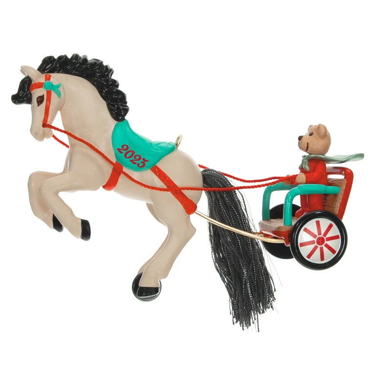 Hallmark A Pony For Christmas 2023 Ornament 3 Hallmark A Pony For Christmas 2023 Ornament