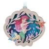 Hallmark Disney The Little Mermaid Ariel And Friends Papercraft Ornament -Hallmark The Little Mermaid and Friends Keepsake Ornament 1999QXD6579 01