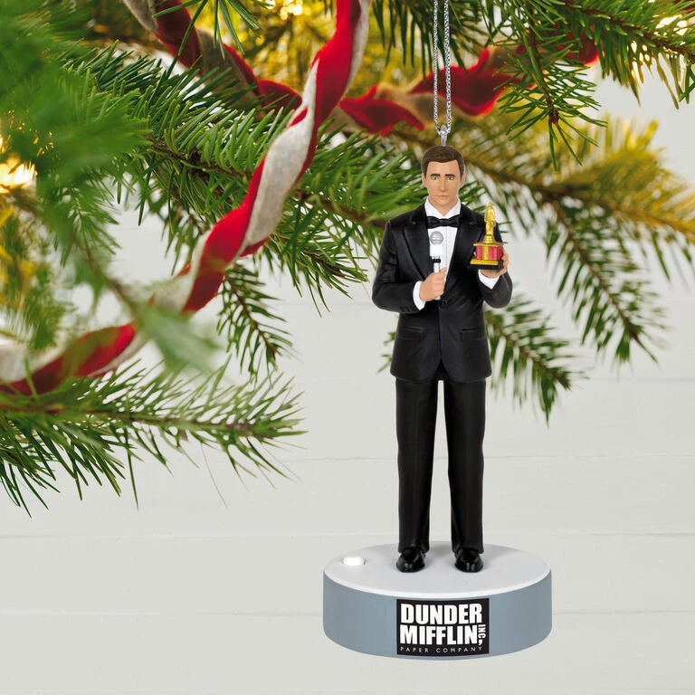 Hallmark The Office Dundie Winner! Ornament With Sound 4 Hallmark The Office Dundie Winner! Ornament With Sound - Image 2