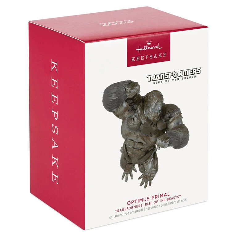 Hallmark Transformers: Rise Of The Beasts™ Optimus Primal Ornament 6 Hallmark Transformers: Rise Of The Beasts™ Optimus Primal Ornament - Image 4