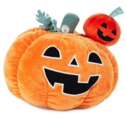 Hallmark Tricks Or Treats Pumpkins Singing Plush With Motion, 8.5"