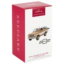 Hallmark All-American Trucks 1973 Chevrolet® Blazer® 2023 Metal Ornament -Hallmark Vintage Chevy Blazer Truck Keepsake Ornament 2199QXR8159 04