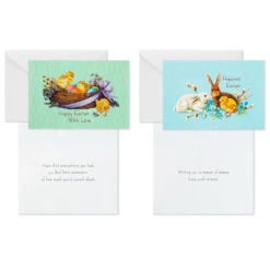 Hallmark Vintage Bunnies And Chicks Boxed Easter Cards, Pack Of 24 -Hallmark Vintage Easter Bunnies Chicks Boxed Easter Cards 5STZ1131 03