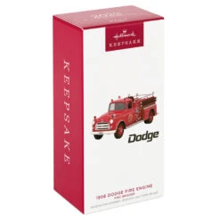 Hallmark Fire Brigade 1956 Dodge Fire Engine 2023 Ornament With Light 11 Hallmark Fire Brigade 1956 Dodge Fire Engine 2023 Ornament With Light -Hallmark Vintage Fire Truck Keepsake Ornament 2799QXR8167 04