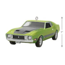 Hallmark Classic American Cars 1973 Ford Mustang Mach 1 2023 Metal Ornament -Hallmark Vintage Ford Mustang Car Keepsake Ornament 2199QXR8157 03