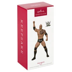 Hallmark WWE The Rock Ornament -Hallmark WWE Dwayne The Rock Johnson Keepsake Ornament 1999QXI7199 04