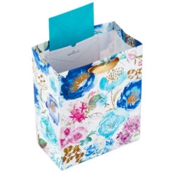 Hallmark 13" Watercolor 3-Pack Assorted Gift Bags With Tissue -Hallmark Watercolor 3Pack Assorted Large Gift Bags Tissue 5EGB6367 04