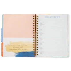 Hallmark Wellness Journal Spiral Notebook -Hallmark Wellness Journal Spiral Notebook 1HWJ7043 06