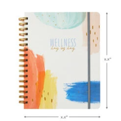 Hallmark Wellness Journal Spiral Notebook -Hallmark Wellness Journal Spiral Notebook 1HWJ7043 07