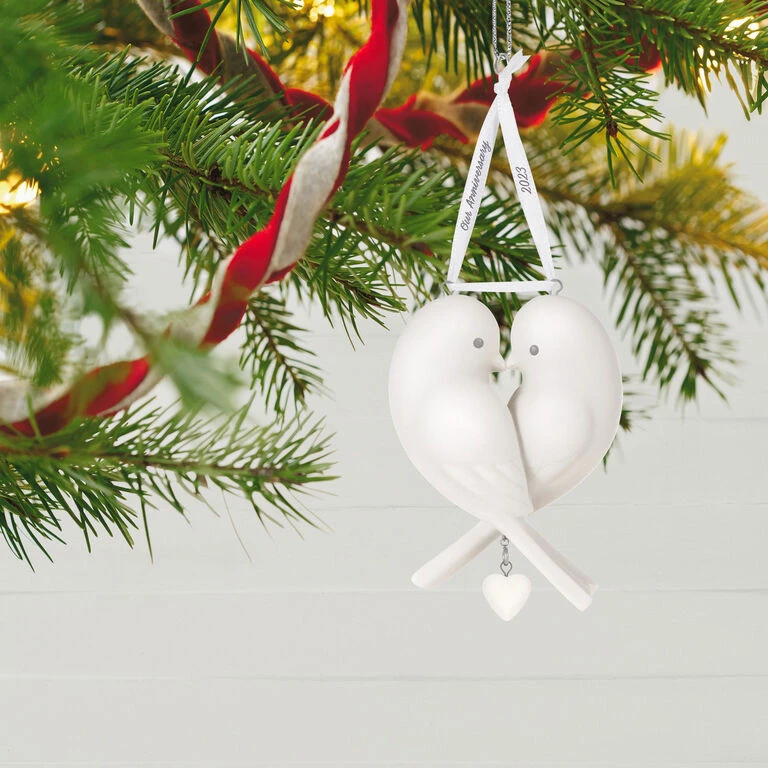 Hallmark Our Anniversary 2023 Porcelain Ornament 4 Hallmark Our Anniversary 2023 Porcelain Ornament - Image 2